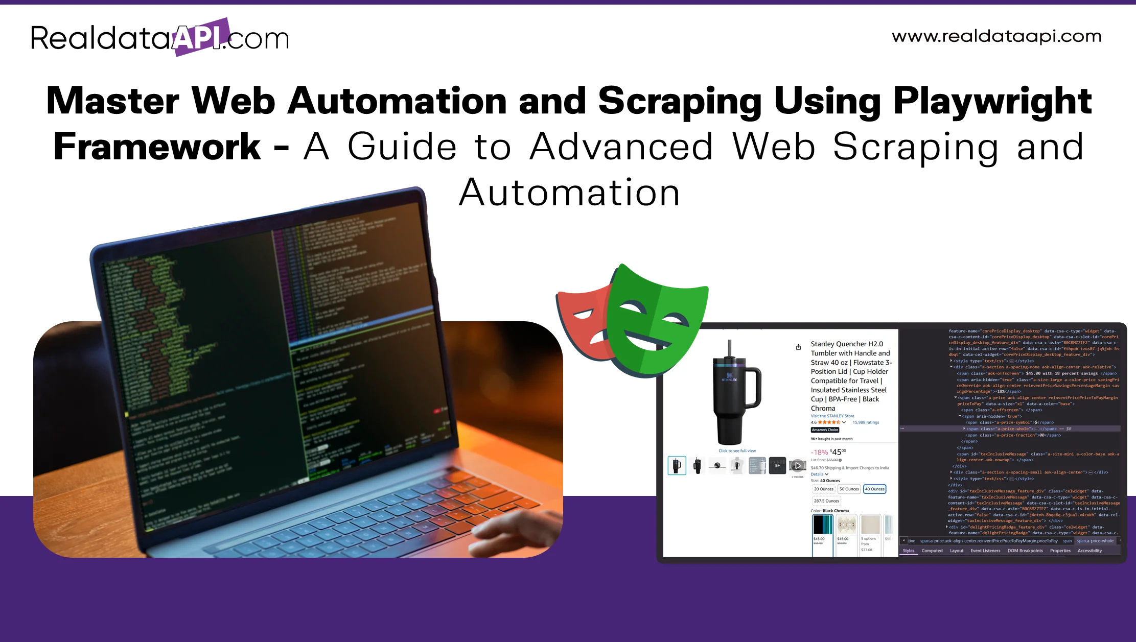 Master Web Automation and Scraping Using Playwright Framework - A Guide to Advanced Web Scraping and Automation